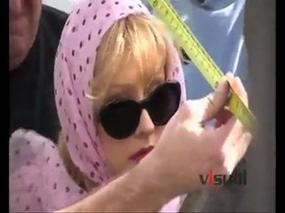 Tournage d'une scène de Burlesque avec Cam Gigandet