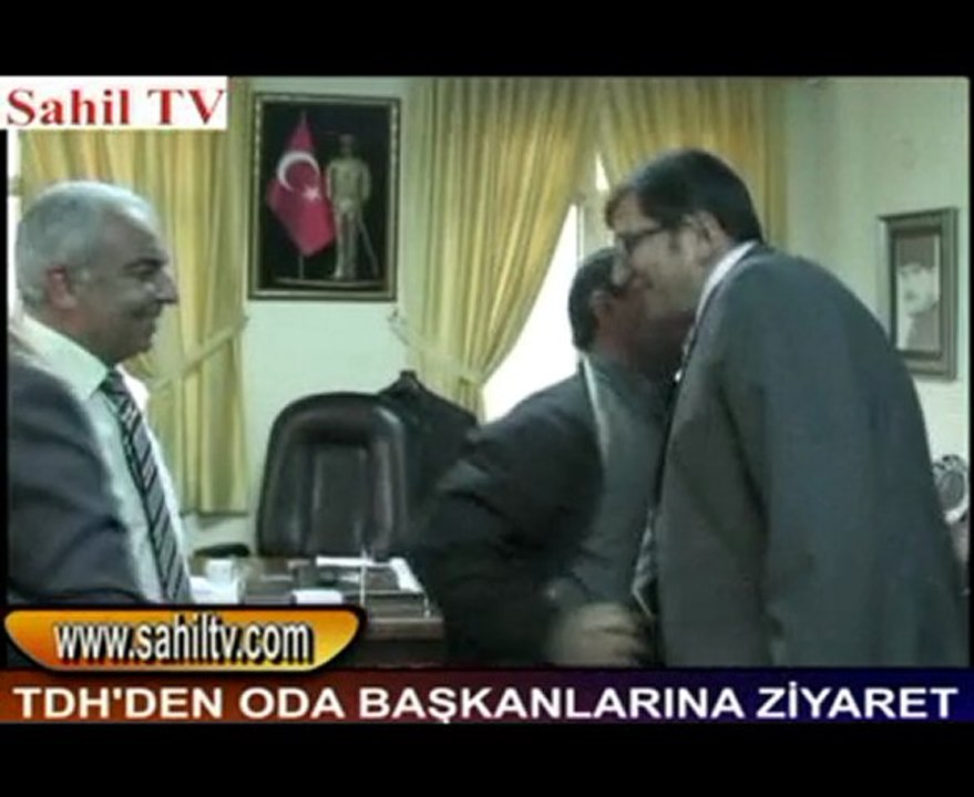 TDH'DEN ODA BAŞKANLARINA ZİYARET