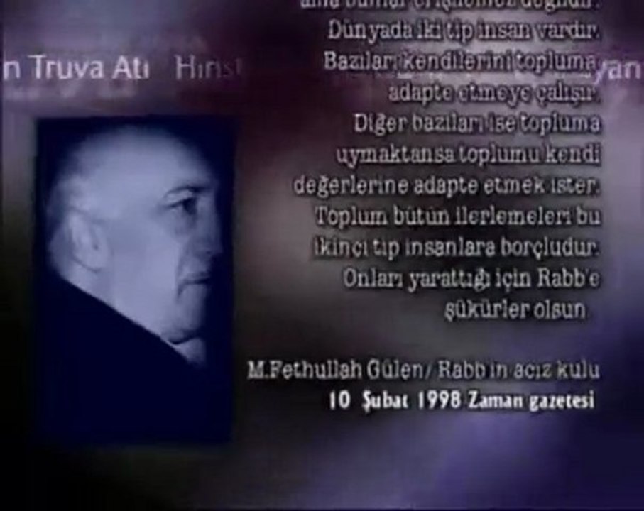 Fethullah Gülen'in Papa'ya Mektubu