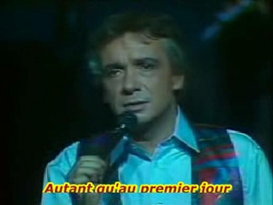 Karaoké - Michel Sardou - Une lettre à ma femme - Démo