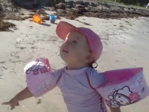 Lily-Joyce déteste les algues!!!