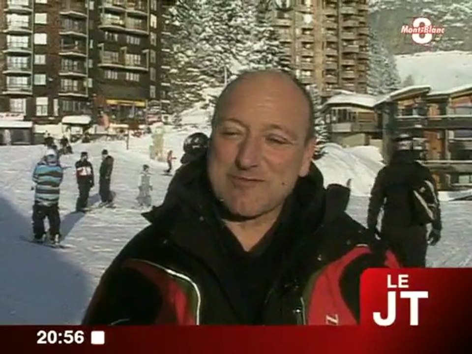 Première glisse à Avoriaz