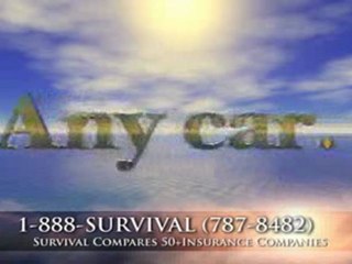 Discount Auto Insurance Call (888)SURVIVAL