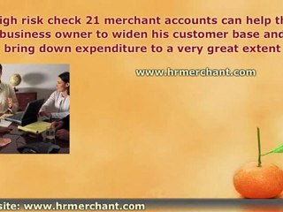 More About High Risk Check 21 Merchants