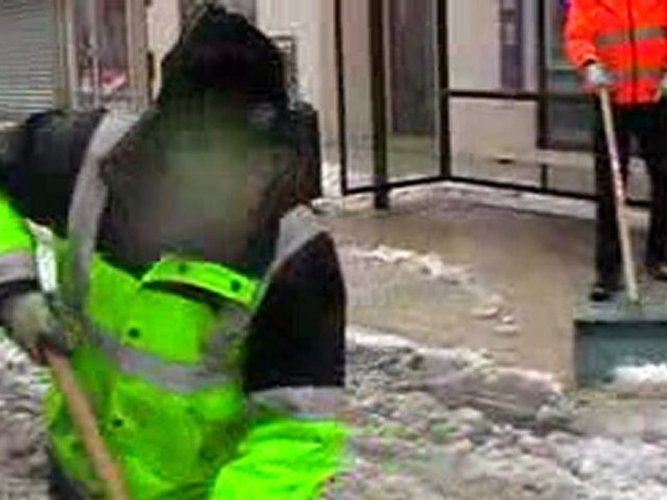 Vesoul sous la neige