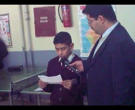 Demrek Deliçay İ.Ö.O. şiir okuma yarışması 12 Ocak 2010