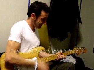 Radiocassette backstage à Taratata !