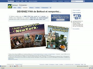 Résultat concours Facebook
