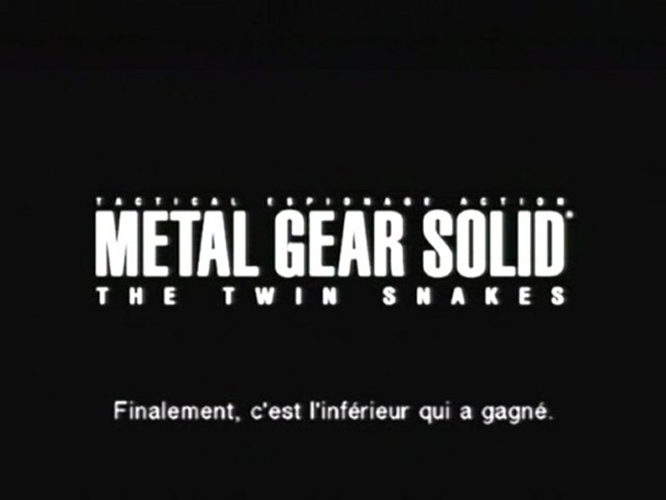Metal Gear Solid 1 : Twin Snakes [ La fin ]