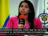 Procurador de Colombia, asegurá la viabilidad del referendu