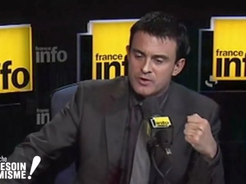 Manuels Valls sur France Info le 12 Janvier 2010