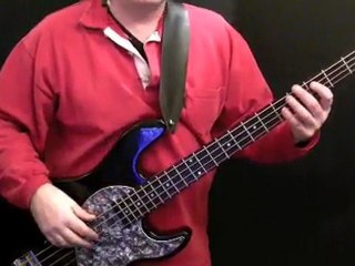How To Play Bass to Time Is Tight - For Beginners