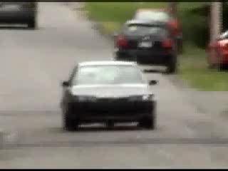 voiture saut arriere