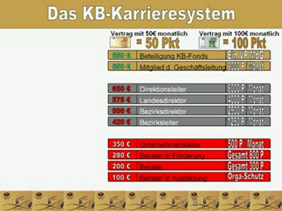Das Karriere-System