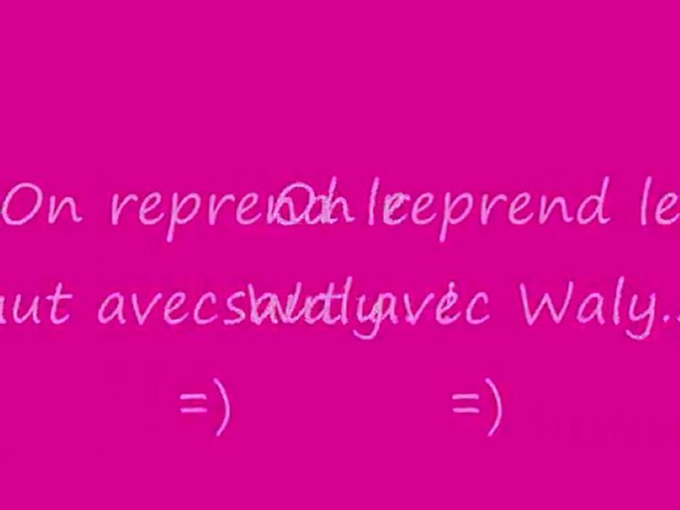 Marie+  Waly c'est pour la vie