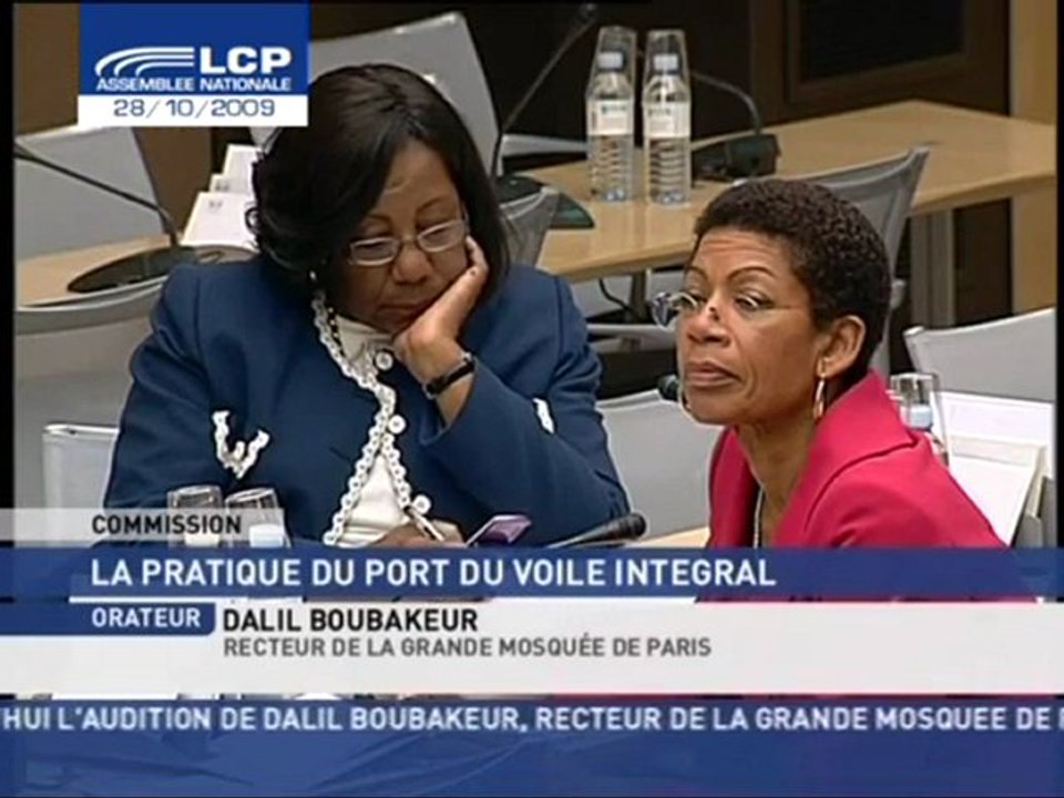 Dalil Boubakeur - commission sur le niqab 1/4