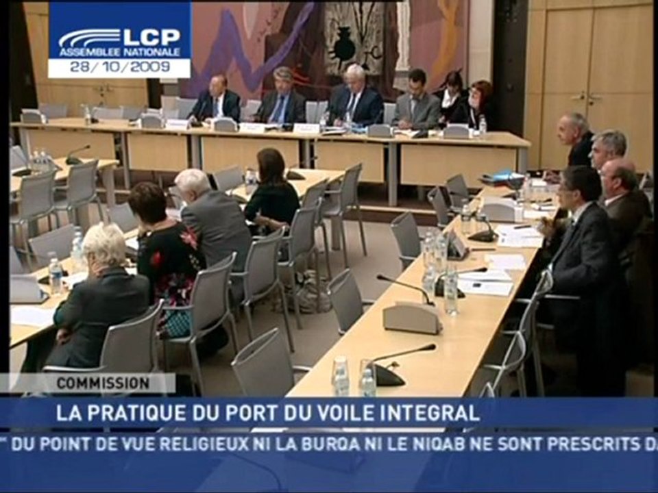 Dalil Boubakeur - commission sur le Niqab 2/4