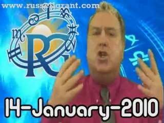 RussellGrant.com Video Horoscope Aries January Thursday 14th