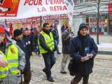 LA CGT RENAULT DOUAI A AMIENS POUR SOUTENIR LES CONTIS