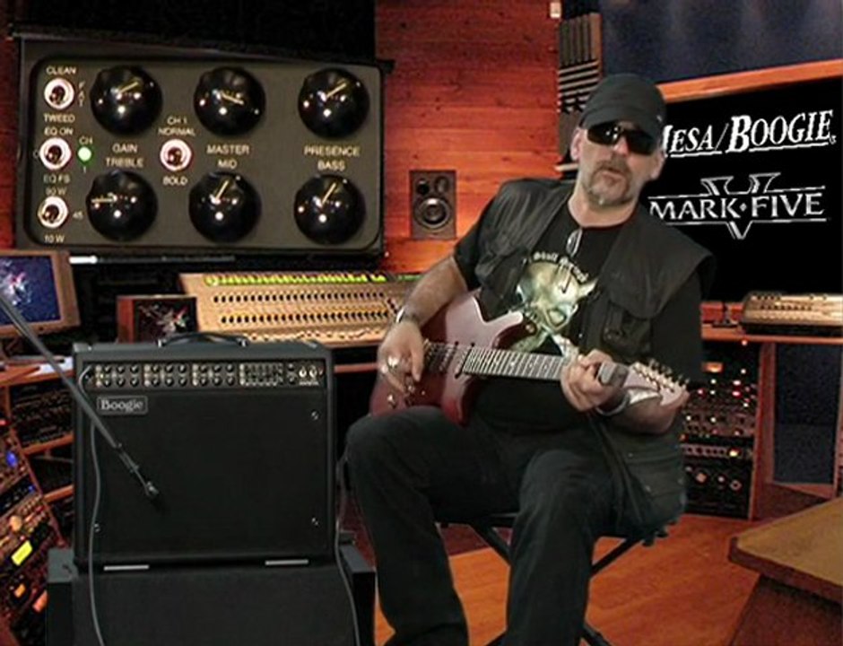 Judge Fredd & l'ampli Mesa Boogie Mark V (La Boite Noire)