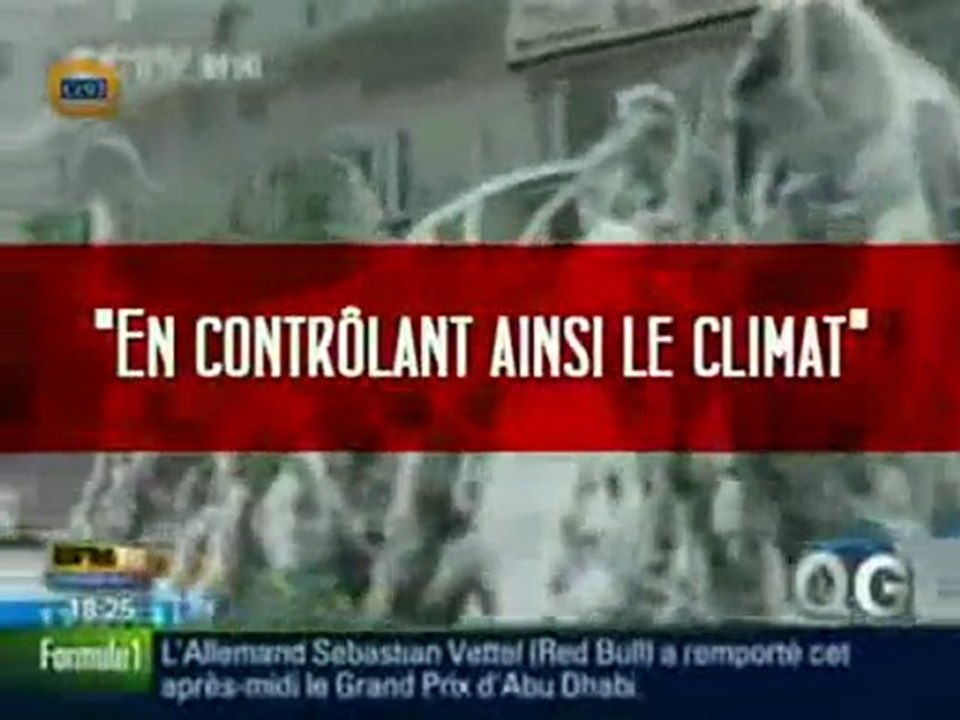 Ils contrôlent le climat ?