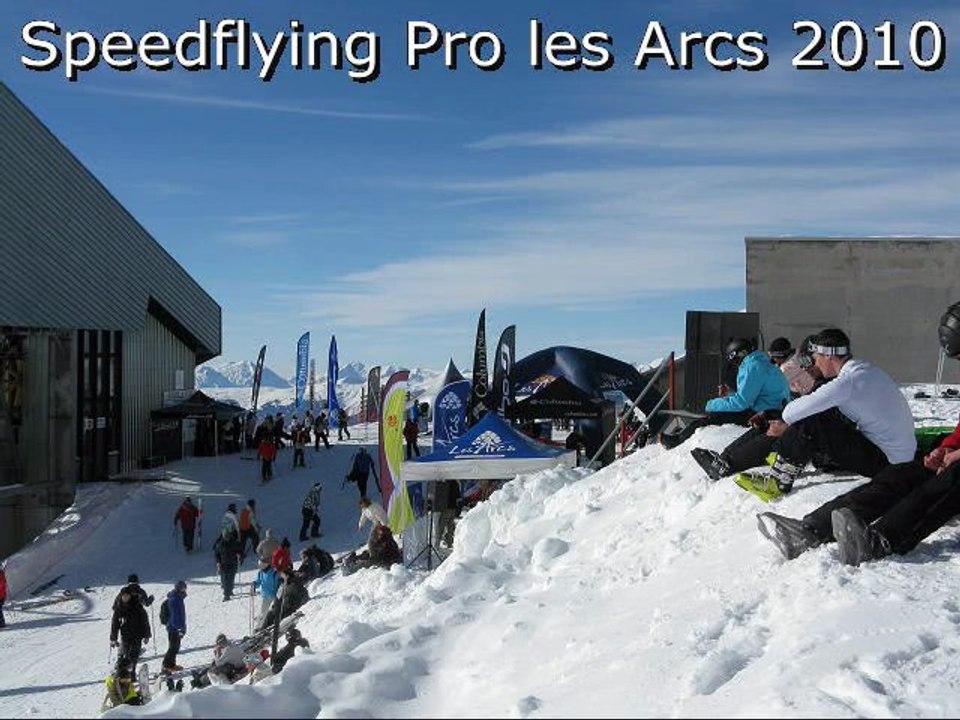 Speedflying Pro les Arcs 2010 en VO