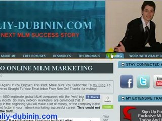 3 Keys To Online MLM Marketing