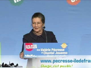 Discours de Simone Veil, Meeting de Paris