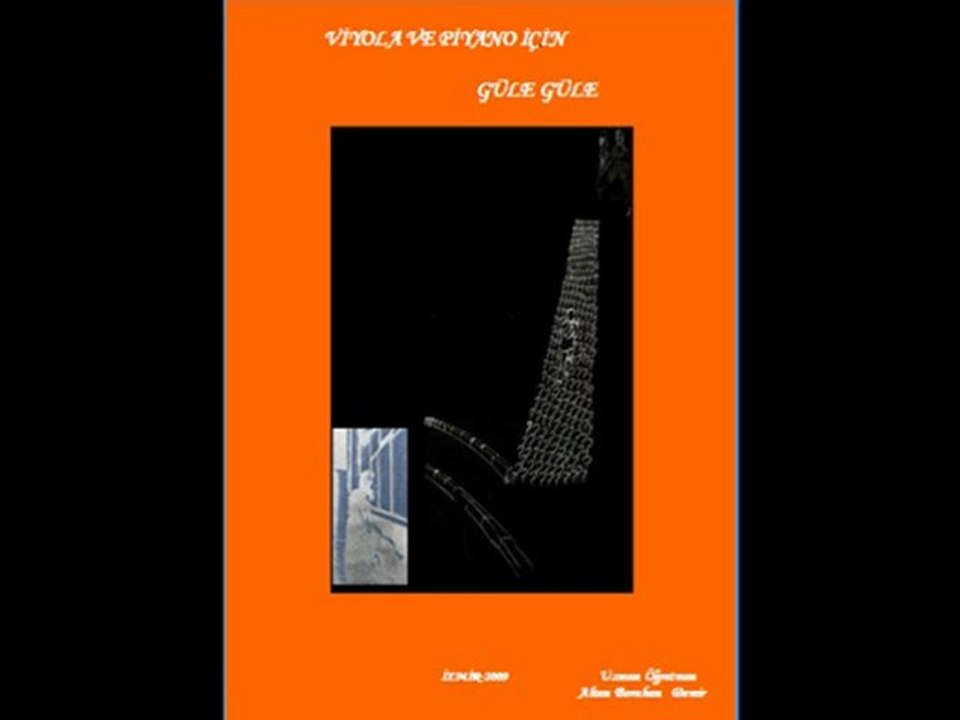 Viyola ve piyano için GÜLE GÜLE