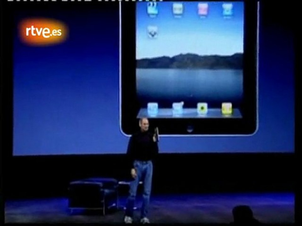 Steve Jobs presenta el esperado tablet de Apple, el iPad