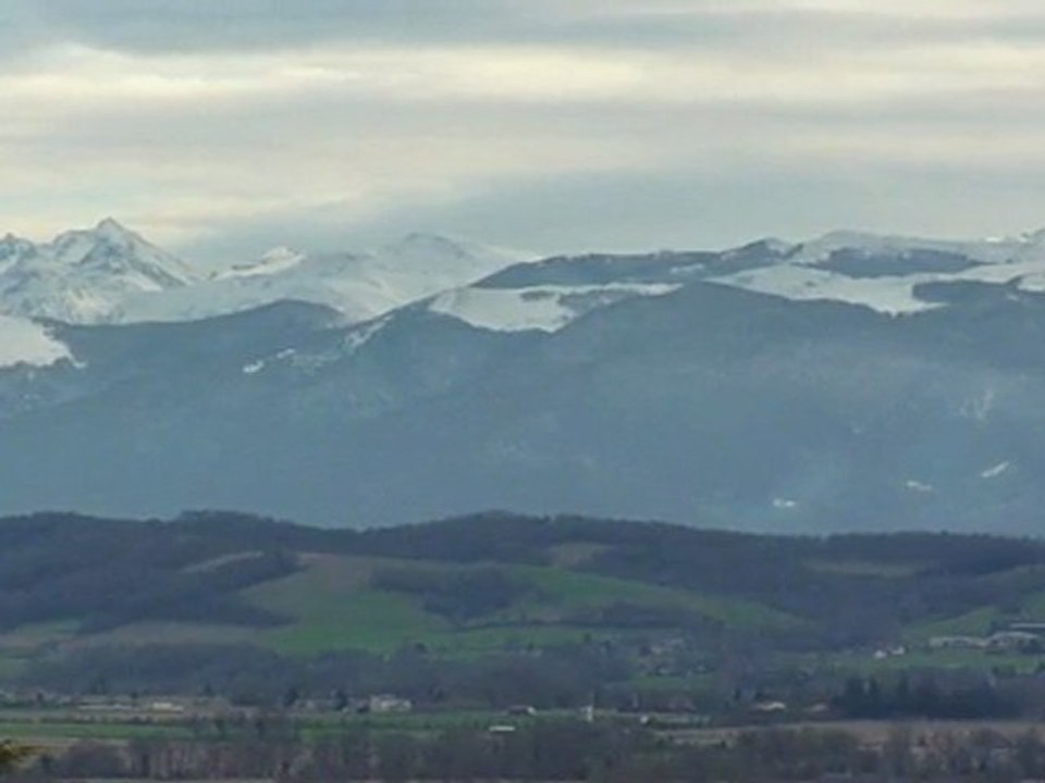 Vue sur Pyrénées