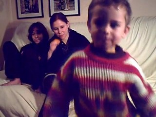 le making-of des voeux 2010 de la famille Petit-Bertrand