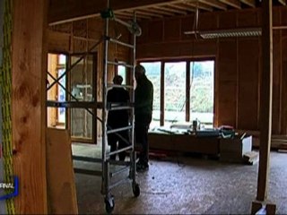 Une maison écolo, en bois, pour 3 familles (Thorigny)