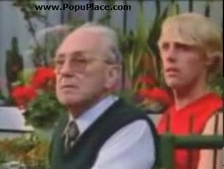 Old Women Driving a Lamborghini