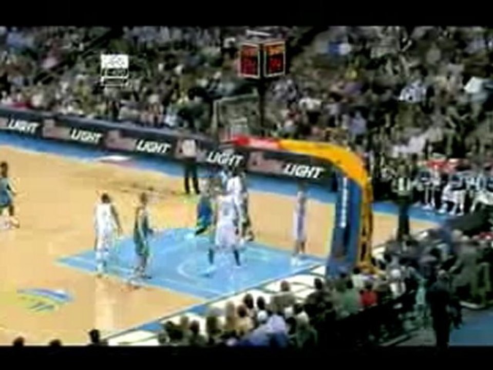 J.R. Smith (Denver Nuggets) With A Nasty Reversal Dunk