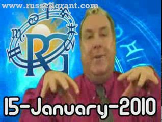 RussellGrant.com Video Horoscope Libra January Friday 15th
