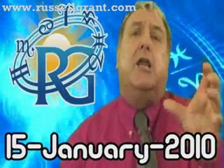 RussellGrant.com Video Horoscope Scorpio January Friday 15th