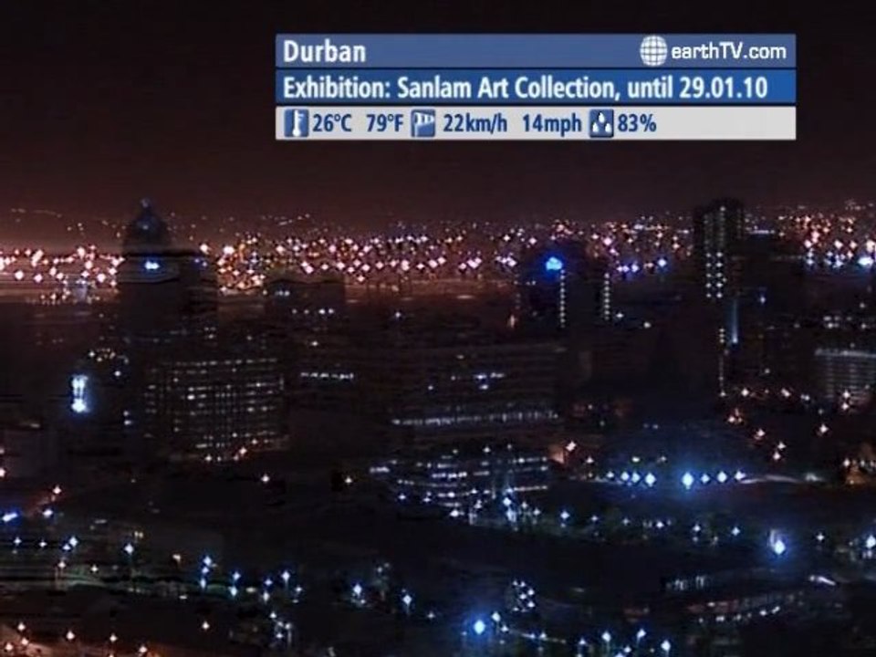 Cape Town - South Africa, Munich - Germany, Bandar Seri Begawan - Brunei, Durban - South Africa, Nouméa - New Caledonia, Warsaw - Poland, Vienna - Austria