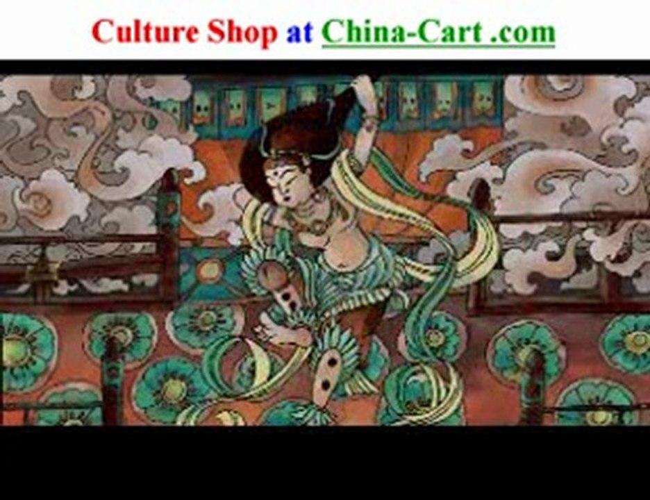dun huang fresco in China