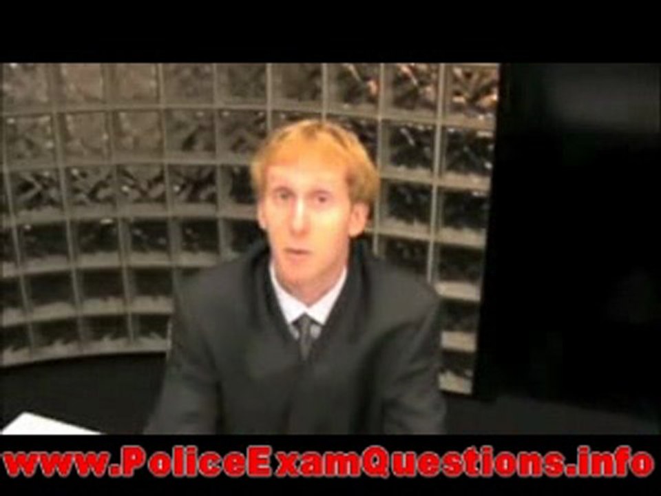 Police Exam Interview Questions - How To Ace The Test