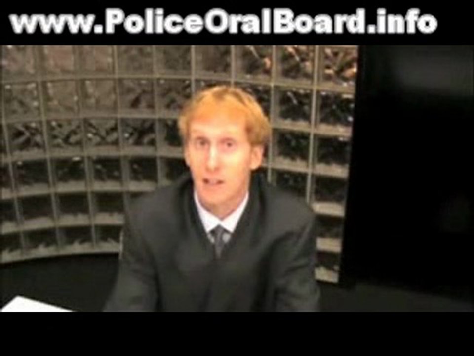 police officer exam scenario questions - How to answer them
