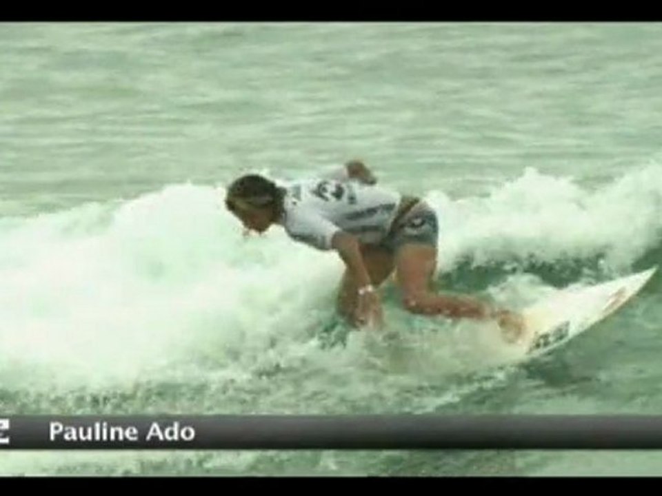 Pauline Ado 1/4 de finale ASP World ChampionShip 2010 !