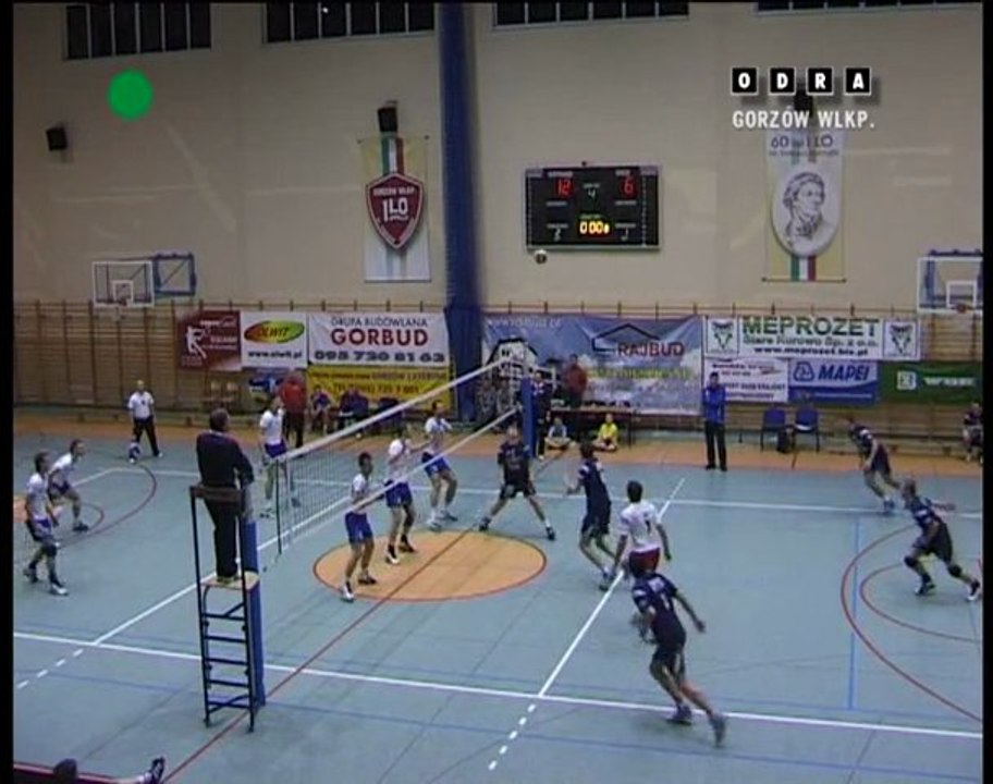 Siatkówka GTPS Gorzów - Morze Szczecin set 4