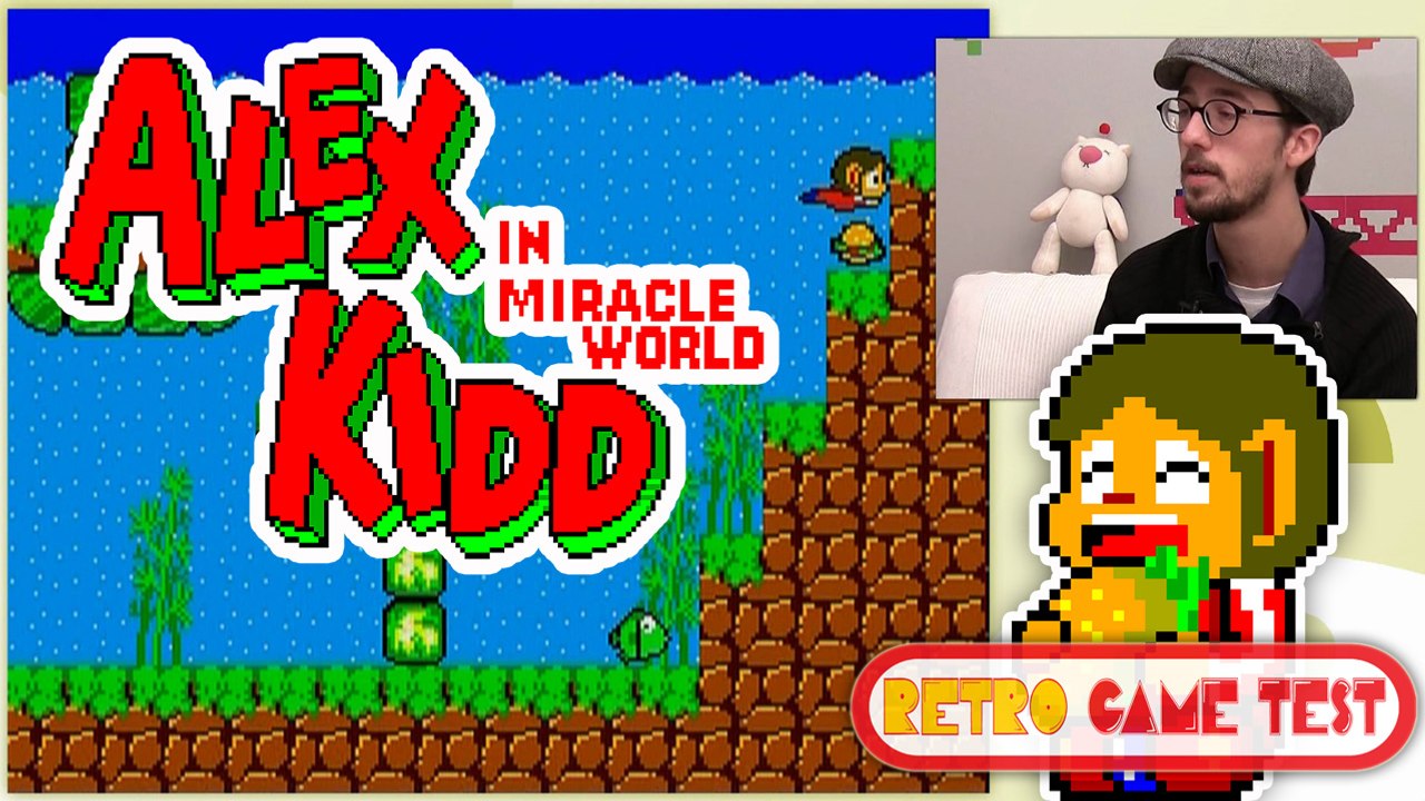 Alex Kidd "Master System" Retro game Test.