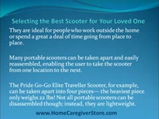 Find the Perfect Scooter for Your Loved One 🚶‍♂️
