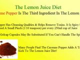 Lemon Juice Diet For Weight Loss & Cleansing