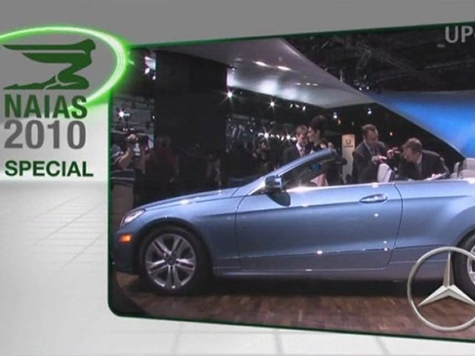 UP-TV Detroit Motor Show: Mercedes E-Class (EN)