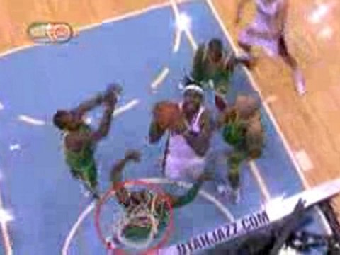 LeBron James scores an impressive 36 points and grabs nine r