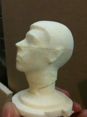 Buste 3D CNC