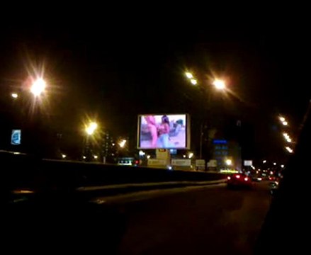 Садовое кольцо вчера вечером.